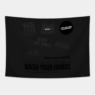 Wash your Hands Sticker Set Tapestry