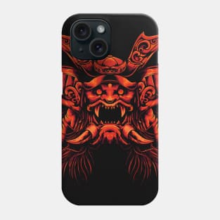 samurai devil mecha Phone Case