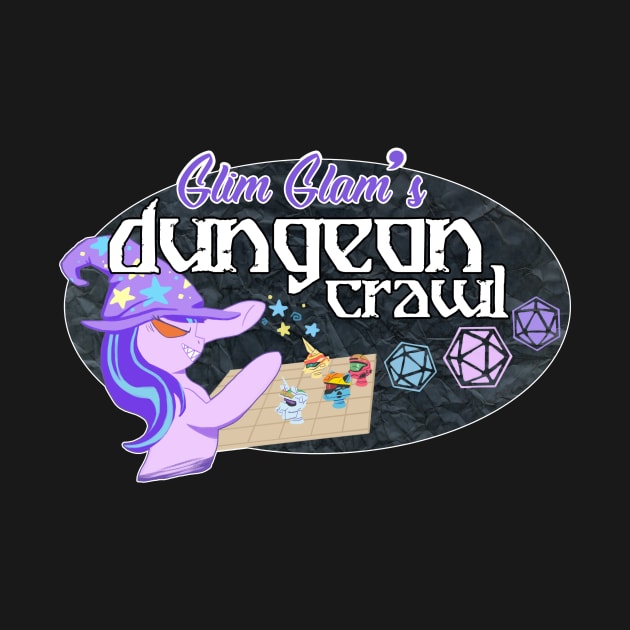 Glim Glam's Dungeon Crawl Shirt by dragonrise_studio