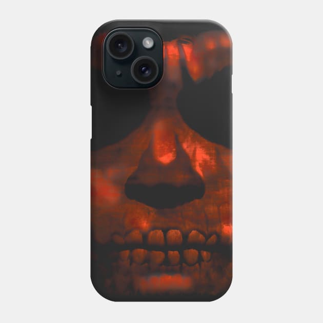 Grunge Skull Phone Case by Arcuedes