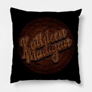 Circle Retro Kathleen Madigan Pillow