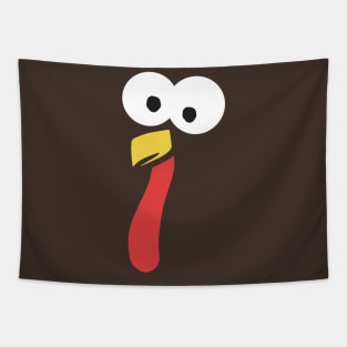 Turkey Face Tapestry