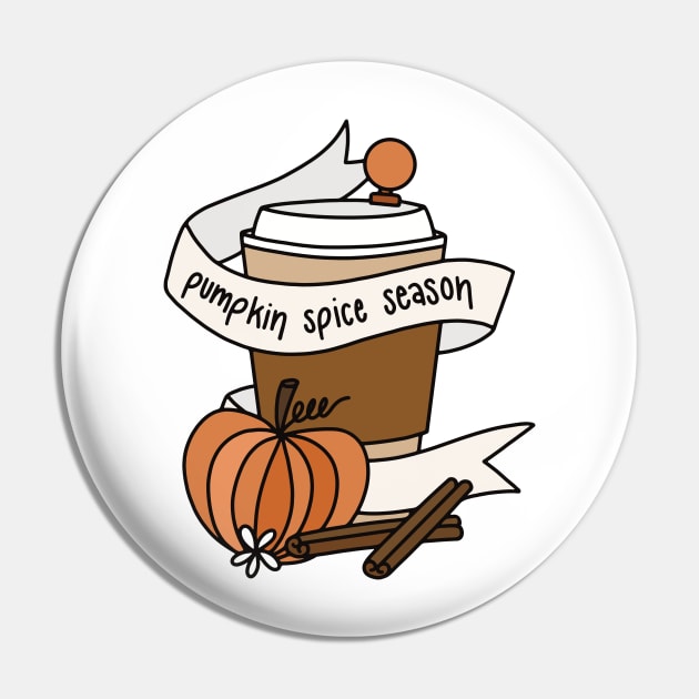 Pumpkin Spice Season Pin by murialbezanson