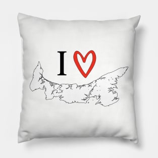 I love Prince Edward Island Pillow