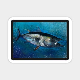 The Bluefin Tuna Painting Magnet