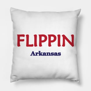 Flippin, Arkansas Pillow