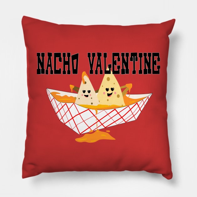 Nacho Valentine Pillow by skauff