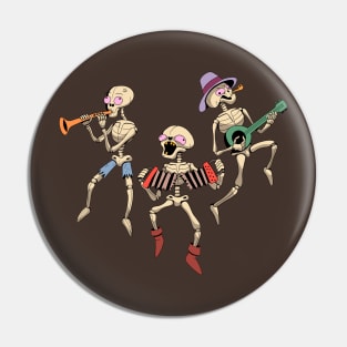 Skeleton Band Pin