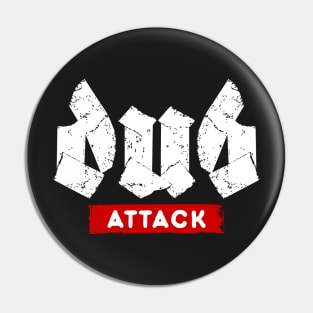 Dub Attack Reggae Pin