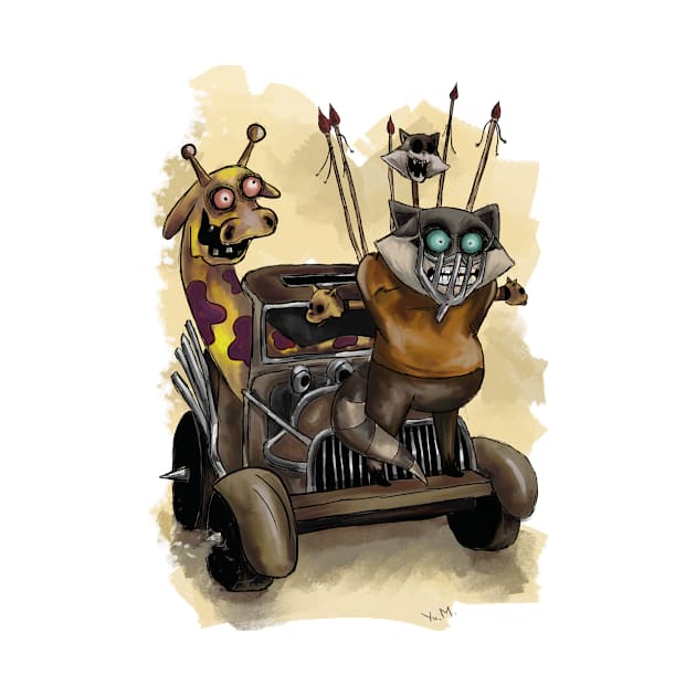 Mad Max theme - RaccoonMadness.com Board Game by RaccoonMadness