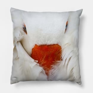 White Goose Pillow