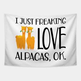 Alpaca - I just freaking love alpacas, OK. Tapestry