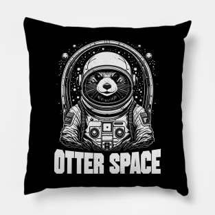 Otter space Pillow