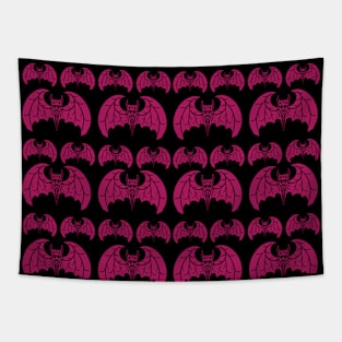 Pink bat Tapestry