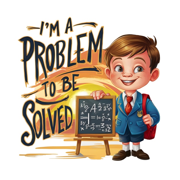 Intellectual Whimsy: Schoolboy Solving Equations by ShopFusion