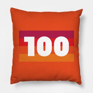 100 Mile Trail and Ultra Running Color Fades Pillow