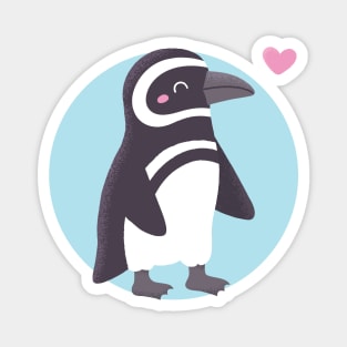 Cute Penguin Of Matching Pair Magnet