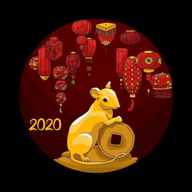 Chinese new year -  Year of the Rat 2020 by HighFives555