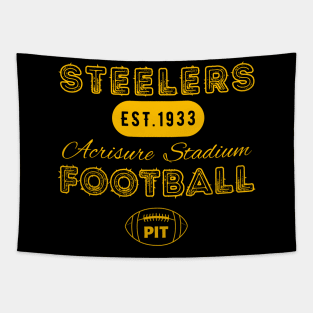 Pittsburgh Football Vintage Style Tapestry