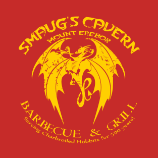 SMAUG'S CAVERN BARBECUE & GRILL VINTAGE VERSION T-Shirt
