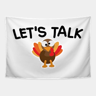 Let's Talk Turkey Tapestry