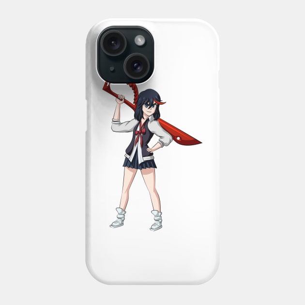 Ryuko casual pose - kill la kill Phone Case by Aleina928