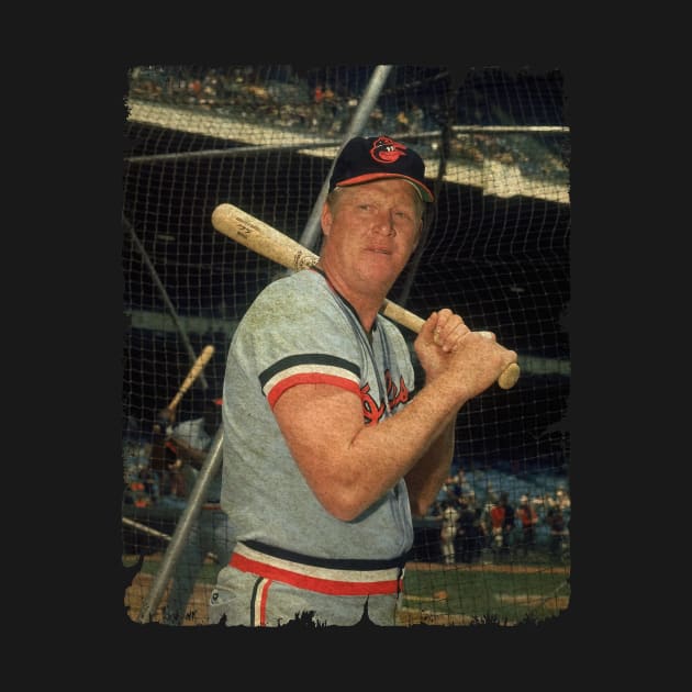 Boog Powell in Baltimore Orioles, 1970 by SOEKAMPTI