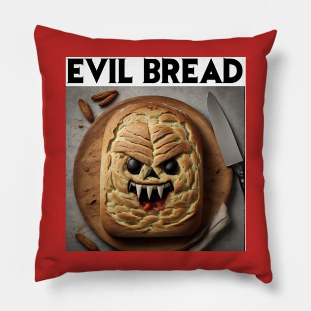 Evil Bread Pillow by Super Terrible Toys