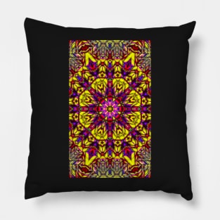 Abstract pattern, symmetrical 3 Pillow