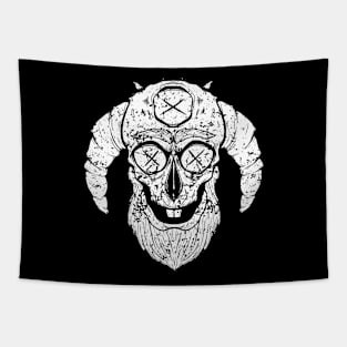 Three Eyed Goat Demon Tapestry