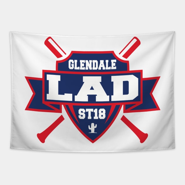 Glendale, Arizona Spring Baseball! Tapestry by pralonhitam