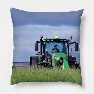 Over The Green Hill Pillow