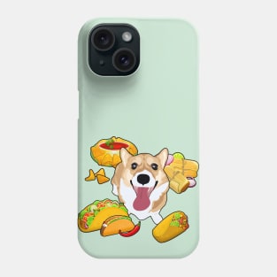 Mexican Food Corgi Phone Case