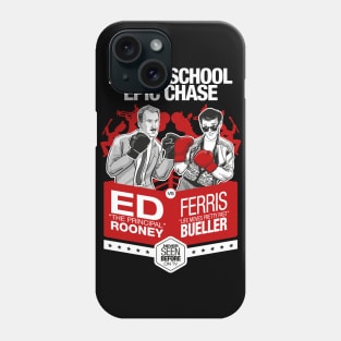 Ferris versus Rooney. Coloured Darkers Phone Case