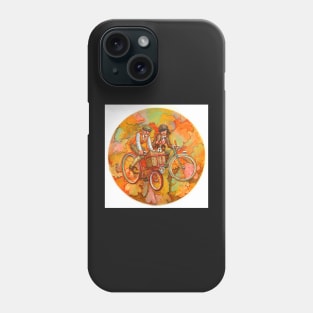 Autumn cycle Phone Case