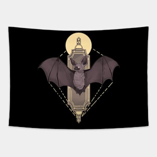 Floating Bat Tapestry