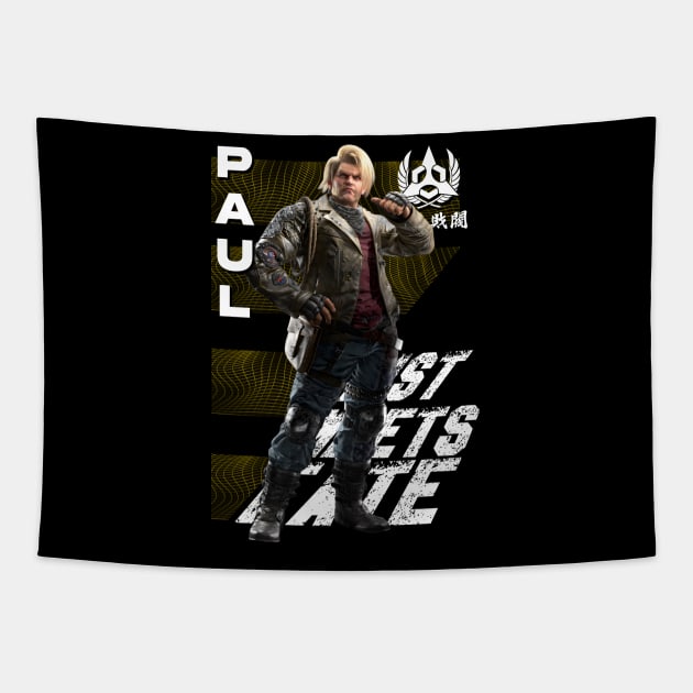 Paul (Tekken 8) Tapestry by wenderinf