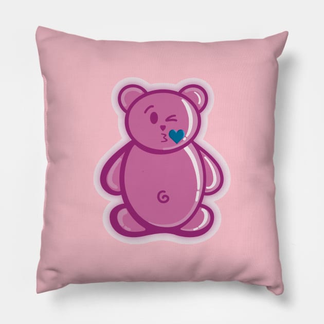 I’m Beary Squishy - Funny Gummy Pillow by Creasorz