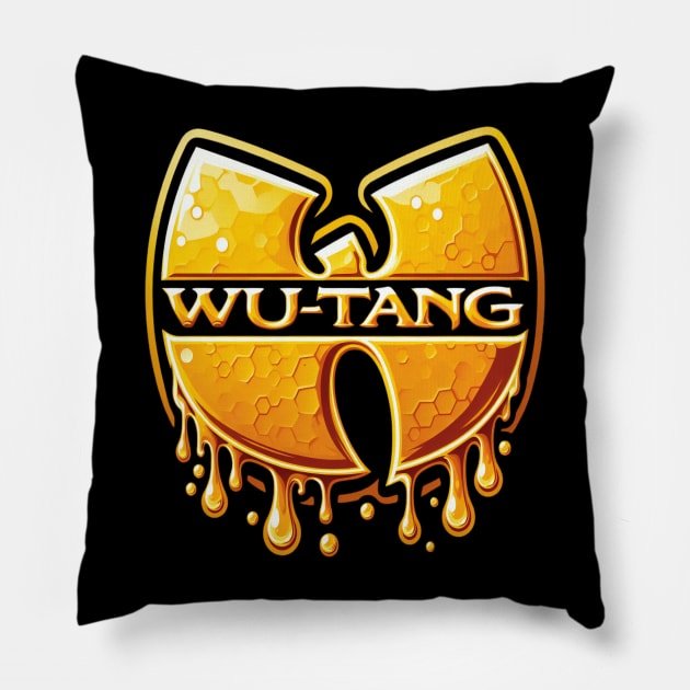 Wutang Honey effect Pillow by thestaroflove