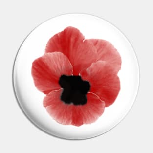 Poppy Print Pin