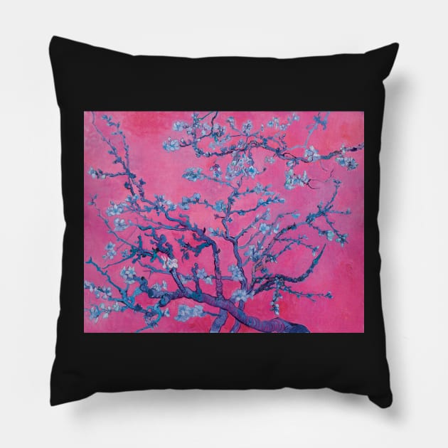 Van Gogh purple Pillow by BarcelonaLights