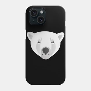 Polar Bear - Digital Vector Illustration Phone Case