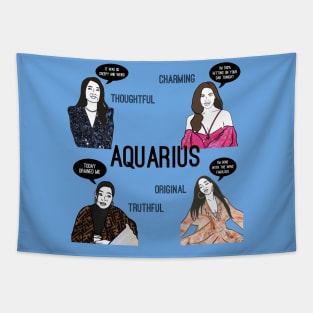 Aquarius- Bravostrology series Tapestry