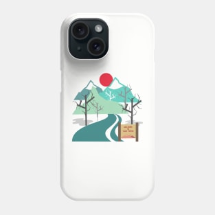 Two Mountains Phone Case