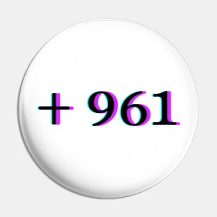 961 lebanon Pin