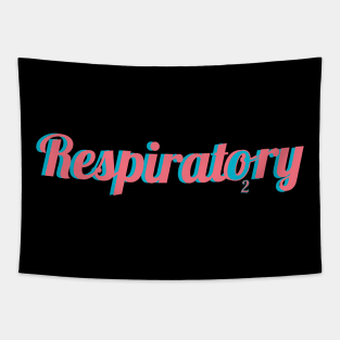 Respiratory Therapist Font Tapestry
