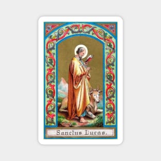 Saint Luke the Evangelist Holy Card Magnet