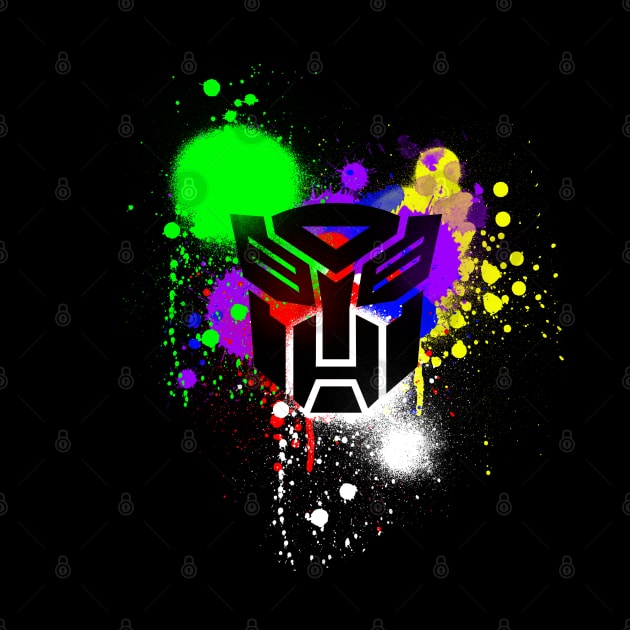 Autobot Stencil by crowjandesigns