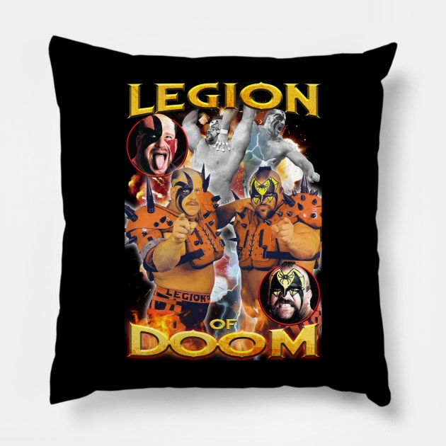 Doom Legion Bootleg Pillow by RetroVania