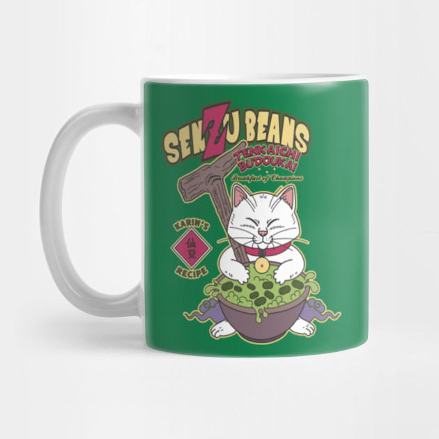 Dragon Ball Z Senzu Beans Dragon Ball Mug Teepublic